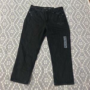 Old Navy Brand new black jeans. Slouchy Straight.